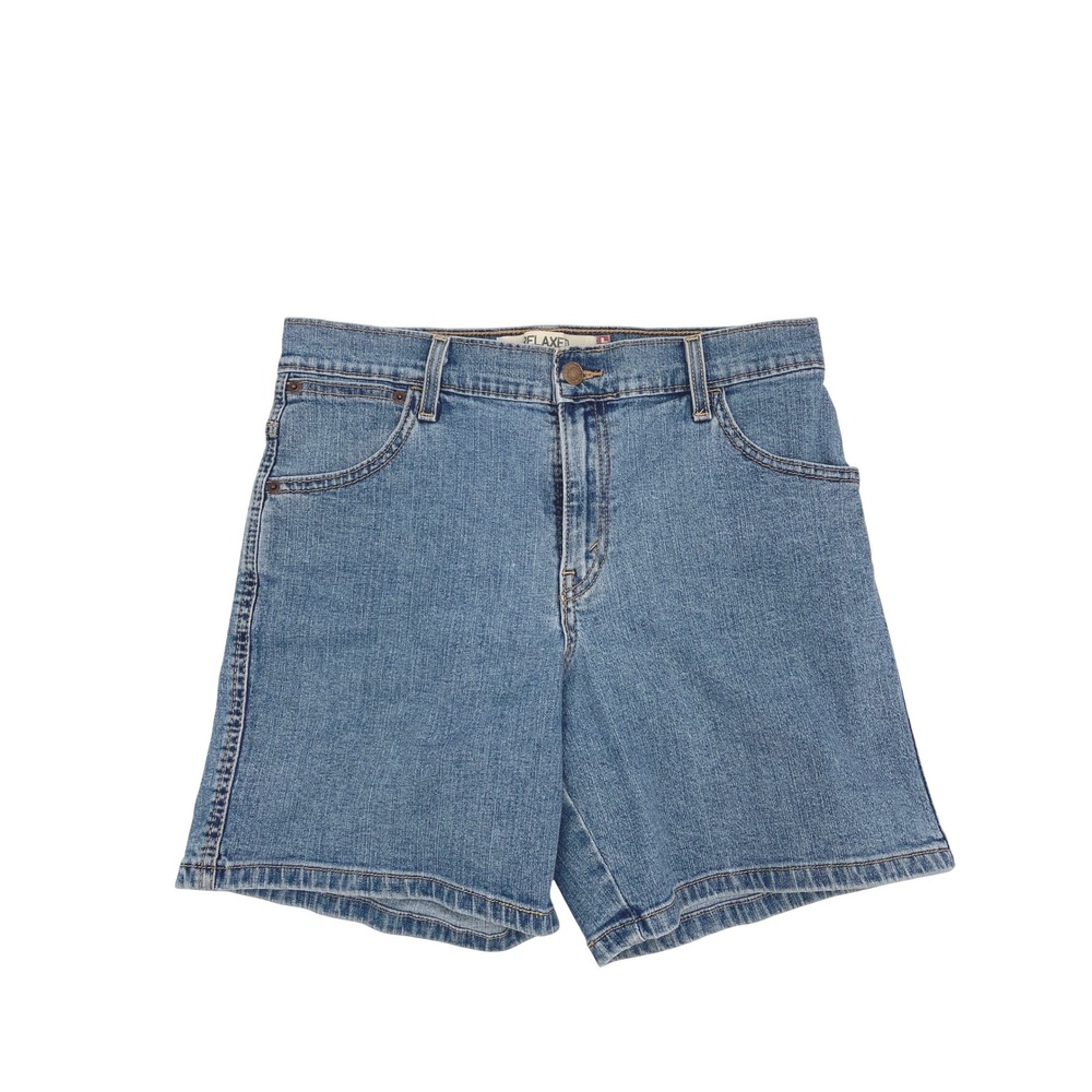 Vintage Levi's 550 Shorts Womens 8 Blue Cotton Relaxed Fit Denim Classic 550 Y2K